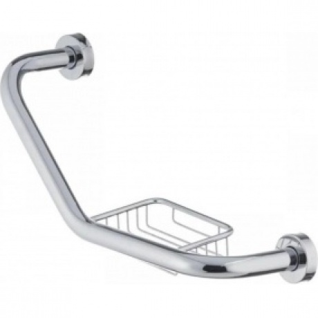 Поручень с мыльницей для ванной Haiba хром (HB1719)
Поручень с мыльницей для ванной Haiba хром (HB1719)