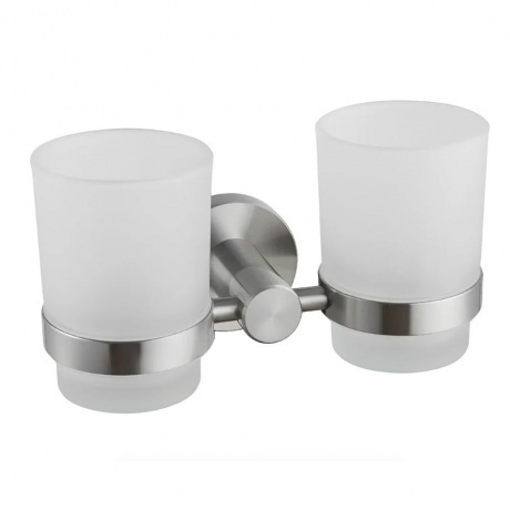 Стакан для ванной комнаты двойной Haiba сталь (HB8308)
Стакан для ванной комнаты двойной Haiba сталь (HB8308)