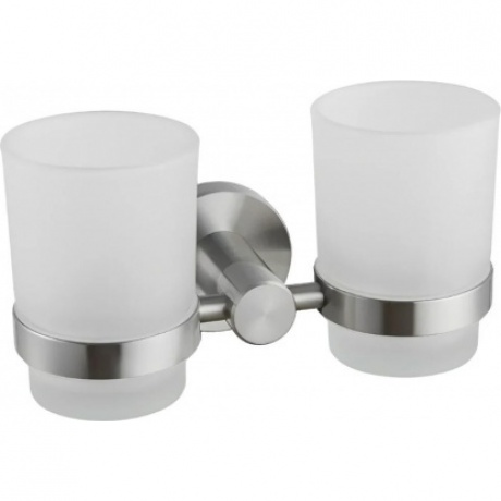 Стакан для ванной комнаты двойной Haiba сталь (HB8308)
Стакан для ванной комнаты двойной Haiba сталь (HB8308)
