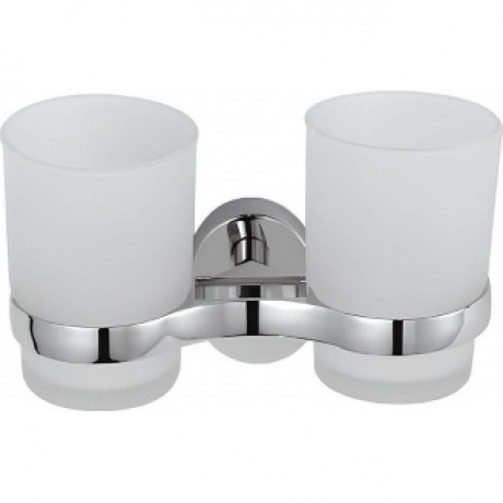 Стакан для ванной комнаты двойной Haiba хром (HB1608)
Стакан для ванной комнаты двойной Haiba хром (HB1608)