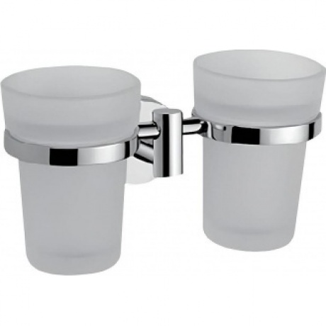 Стакан для ванной комнаты двойной Haiba хром (HB1708)
Стакан для ванной комнаты двойной Haiba хром (HB1708)