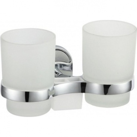 Стакан для ванной комнаты двойной Haiba хром (HB1908)
Стакан для ванной комнаты двойной Haiba хром (HB1908)