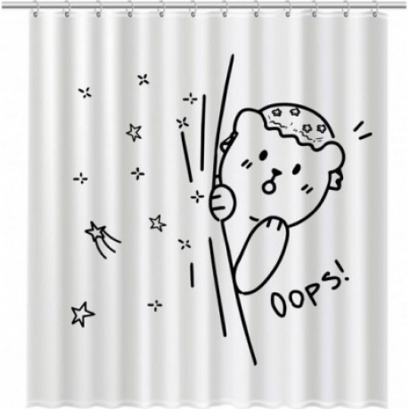 Шторка для ванной Fixsen Teddy Oops (FX-2505)
Шторка для ванной Fixsen Teddy Oops (FX-2505)