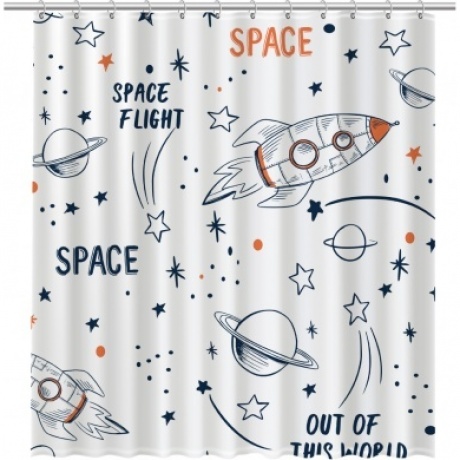 Штора для ванной Fixsen Design Space (FX-2508)
Штора для ванной Fixsen Design Space (FX-2508)