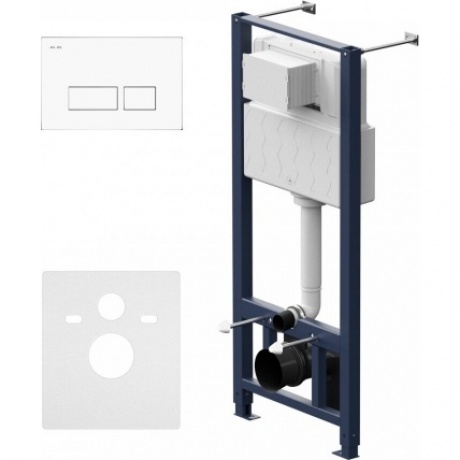 Инсталляция для подвесного унитаза AM.PM Pro S I012704.7001 белый
Инсталляция для подвесного унитаза AM.PM Pro S I012704.7001 белый