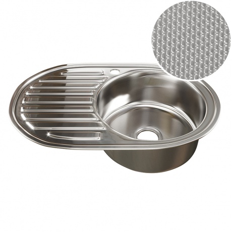 Мойка из нержавеющей стали MIXLINE ML 50x77 (532305)
Мойка из нержавеющей стали MIXLINE ML 50x77 (532305)