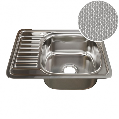 Мойка из нержавеющей стали MIXLINE ML 50x63 (538196)
Мойка из нержавеющей стали MIXLINE ML 50x63 (538196)