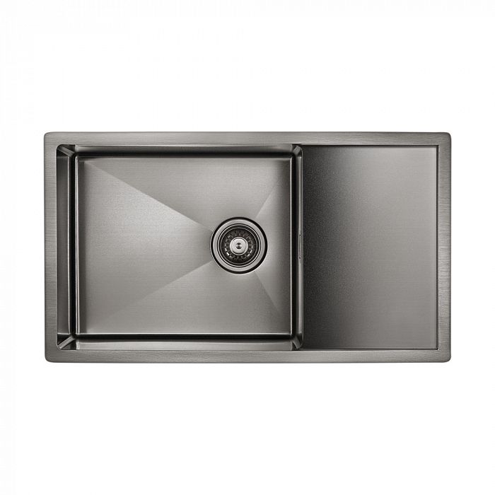 Мойка для кухни нержавеющая Paulmark PLATTE PM807844-GM вороненая сталь
Мойка для кухни нержавеющая Paulmark PLATTE PM807844-GM вороненая сталь