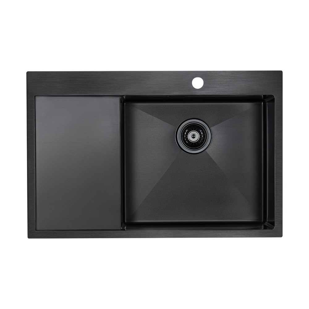 Мойка для кухни нержавеющая Paulmark Elde PM807851-GMR вороненая сталь
Мойка для кухни нержавеющая Paulmark Elde PM807851-GMR вороненая сталь