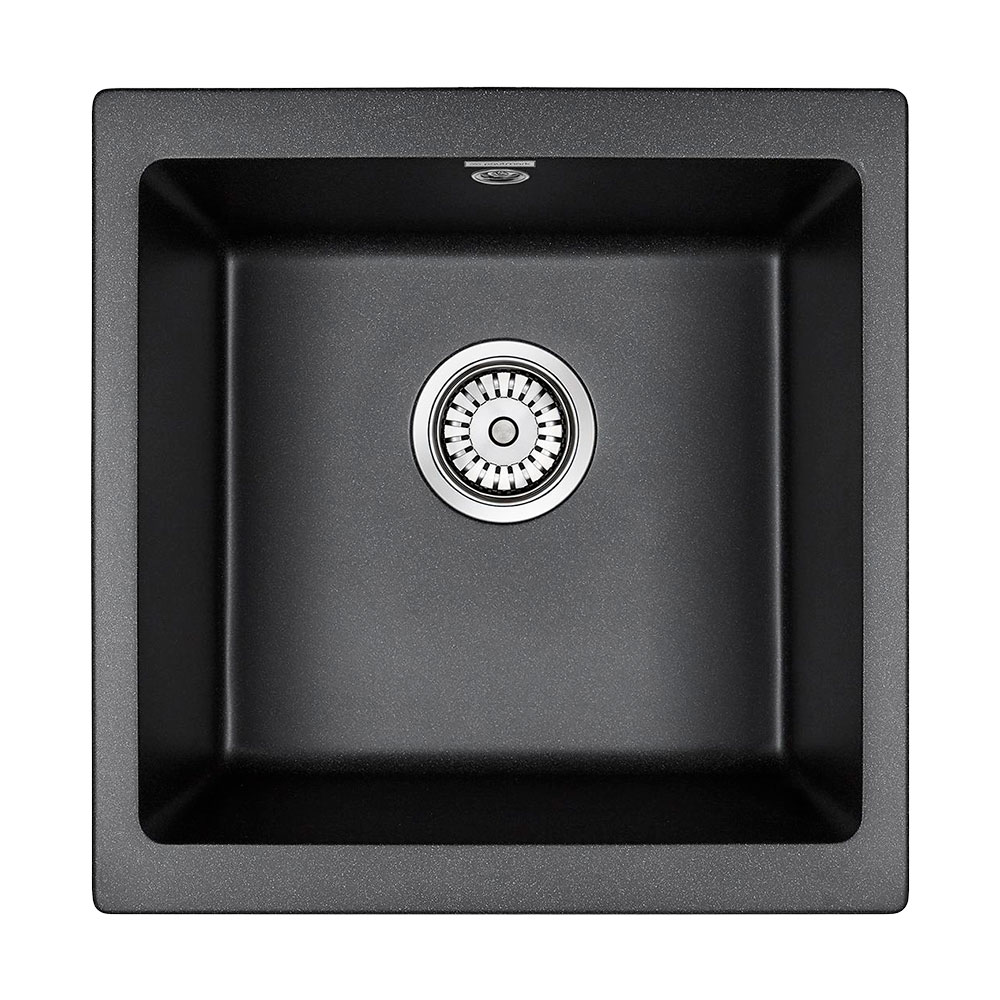Мойка для кухни кварцевая Paulmark Brilon PM104546-BLM черный металлик
Мойка для кухни кварцевая Paulmark Brilon PM104546-BLM черный металлик