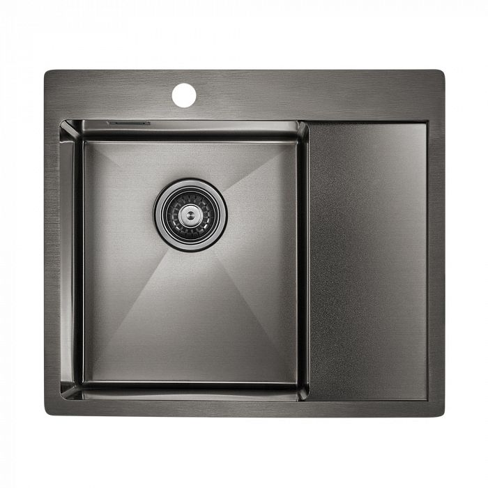 Мойка для кухни нержавеющая Paulmark ALSTER PM825951-GML вороненая сталь
Мойка для кухни нержавеющая Paulmark ALSTER PM825951-GML вороненая сталь