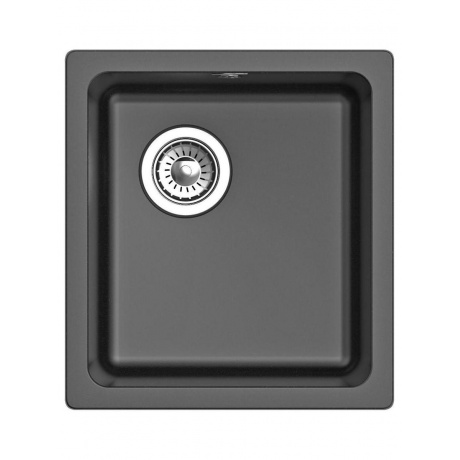 RIVELATO Мойка BERKANA 35 1-чаш 415*455, монтаж: универсальный, материал: кварц, цвет антрацит
RIVELATO Мойка BERKANA 35 1-чаш 415*455, монтаж: универсальный, материал: кварц, цвет антрацит