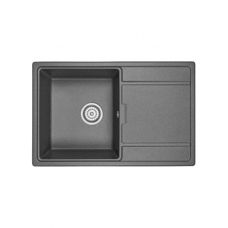 Кухонная мойка GRANULA (7804, ГРАФИТ)
Кухонная мойка GRANULA (7804, ГРАФИТ)