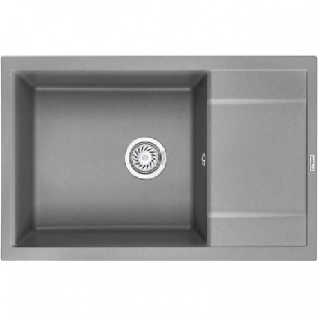 Кухонная мойка GRANULA (7805, АЛЮМИНИУМ)
Кухонная мойка GRANULA (7805, АЛЮМИНИУМ)