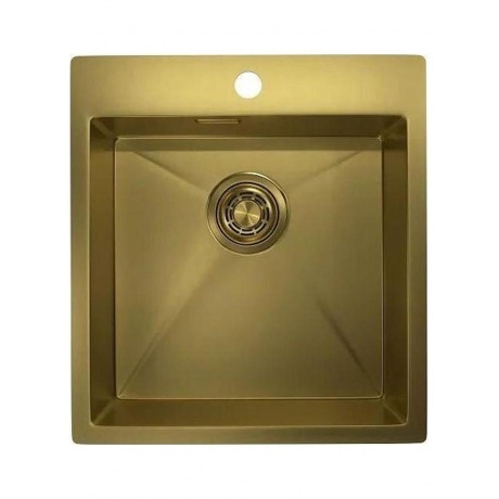 Кухонная мойка GRANULA (4600, ЗОЛОТО САТИН)
Кухонная мойка GRANULA (4600, ЗОЛОТО САТИН)