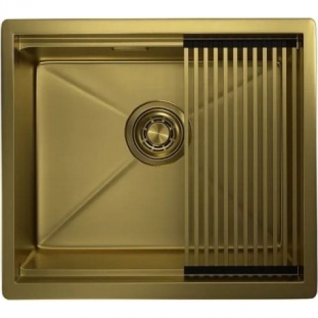 Кухонная мойка GRANULA (5045U, ЗОЛОТО САТИН)
Кухонная мойка GRANULA (5045U, ЗОЛОТО САТИН)