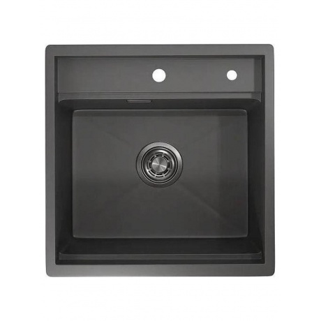 Кухонная мойка GRANULA (5051, ГРАФИТ МАТОВЫЙ)
Кухонная мойка GRANULA (5051, ГРАФИТ МАТОВЫЙ)
