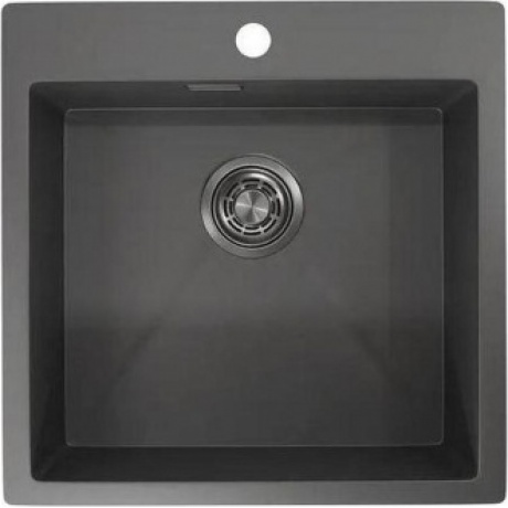 Кухонная мойка GRANULA (5151, ГРАФИТ МАТОВЫЙ)
Кухонная мойка GRANULA (5151, ГРАФИТ МАТОВЫЙ)