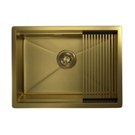 Кухонная мойка GRANULA (6045U, ЗОЛОТО САТИН)
Кухонная мойка GRANULA (6045U, ЗОЛОТО САТИН)