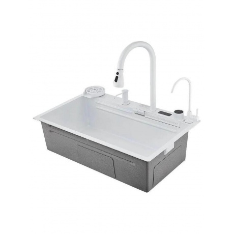 Мойка кухонная с водопадом Savol S-SC002W
Мойка кухонная с водопадом Savol S-SC002W