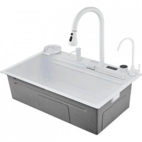 Мойка кухонная с водопадом Savol S-SC002W
Мойка кухонная с водопадом Savol S-SC002W