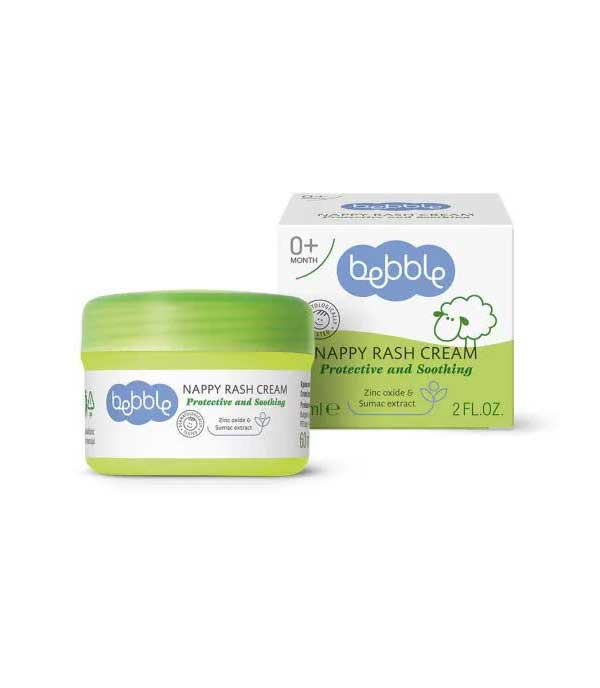 Крем Bebble от опрелостей и кожных раздражений 0+ 60мл
Крем Bebble от опрелостей и кожных раздражений 0+ 60мл