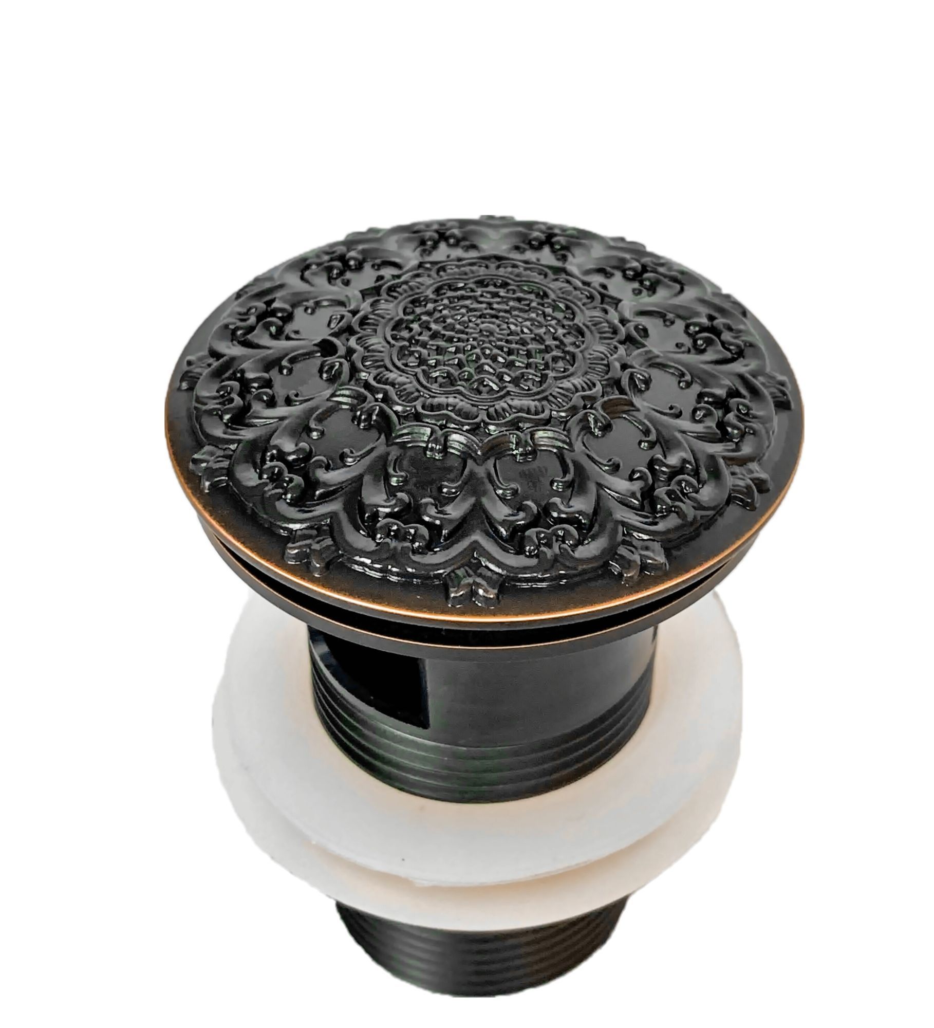 Донный клапан с переливом Milacio черная бронза (MC.010.BBR)
Донный клапан с переливом Milacio черная бронза (MC.010.BBR)