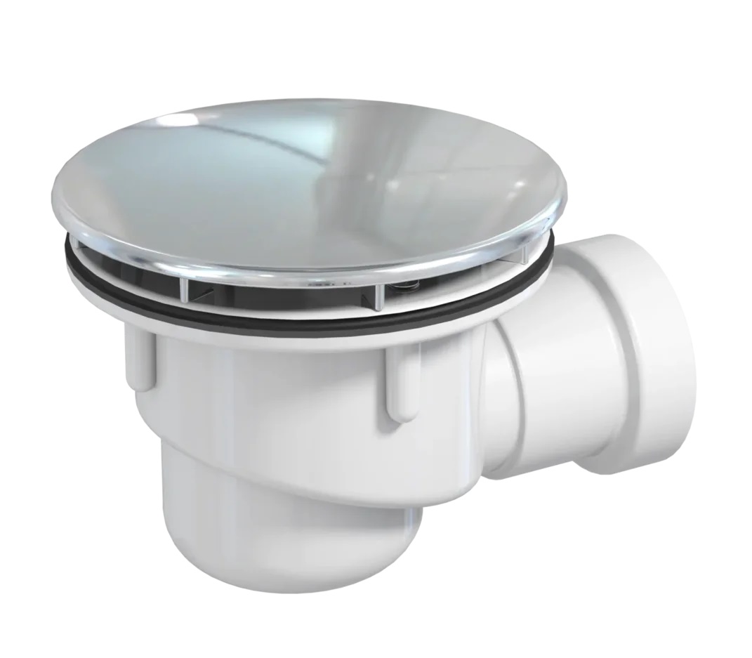 Сифон для душевого поддона PREVEX 90 мм, выход слива d40, пластик, хром (3201004)
Сифон для душевого поддона PREVEX 90 мм, выход слива d40, пластик, хром (3201004)