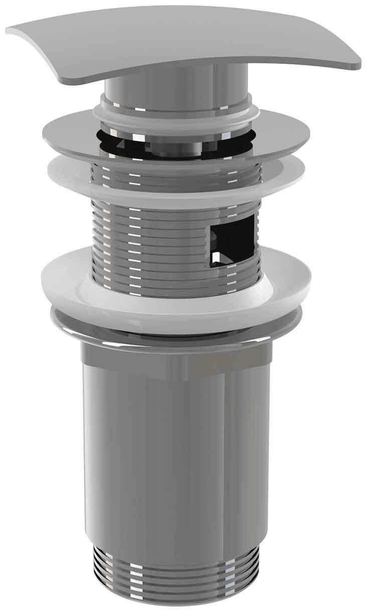 Донный клапан AlcaPlast A393 сифона для умывальника CLICK/CLACK 5/4", цельнометаллический с переливом и квадратной заглушкой, хром
Донный клапан AlcaPlast A393 сифона для умывальника CLICK/CLACK 5/4", цельнометаллический с переливом и квадратной заглушкой, хром