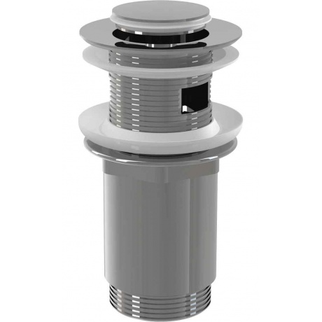 Донный клапан AlcaPlast A391 сифона для умывальника CLICK/CLACK 5/4", цельнометаллический с переливом и малой заглушкой, хром
Донный клапан AlcaPlast A391 сифона для умывальника CLICK/CLACK 5/4", цельнометаллический с переливом и малой заглушкой, хром