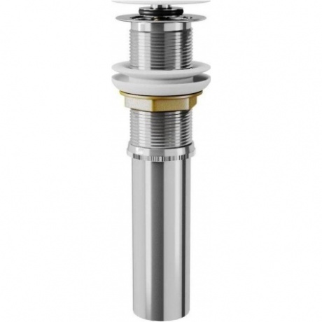 Донный клапан DK для раковины клик-клак без перелива белая крышка (DC9016)
Донный клапан DK для раковины клик-клак без перелива белая крышка (DC9016)