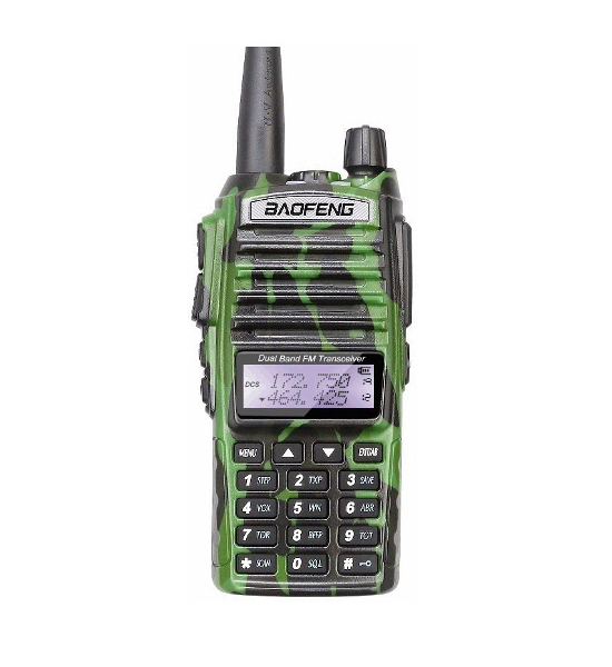Рация Baofeng UV-82 8w Camouflage
Рация Baofeng UV-82 8w Camouflage