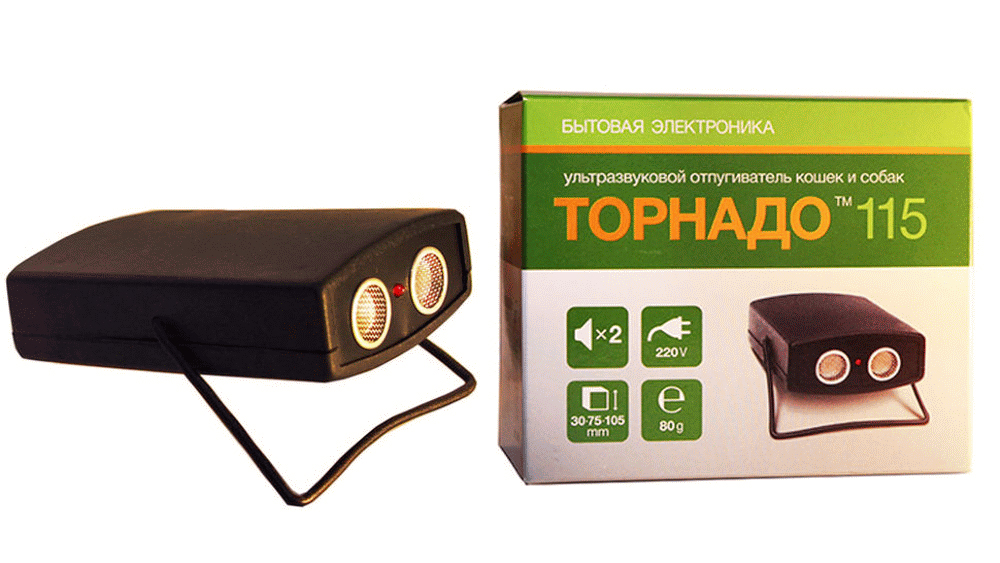 Отпугиватель кошек Торнадо-115
Отпугиватель кошек Торнадо-115