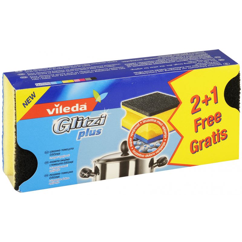 Губка для кастрюль ГЛИТЦИ ПЛЮС 2+1 VILEDA
Губка для кастрюль ГЛИТЦИ ПЛЮС 2+1 VILEDA