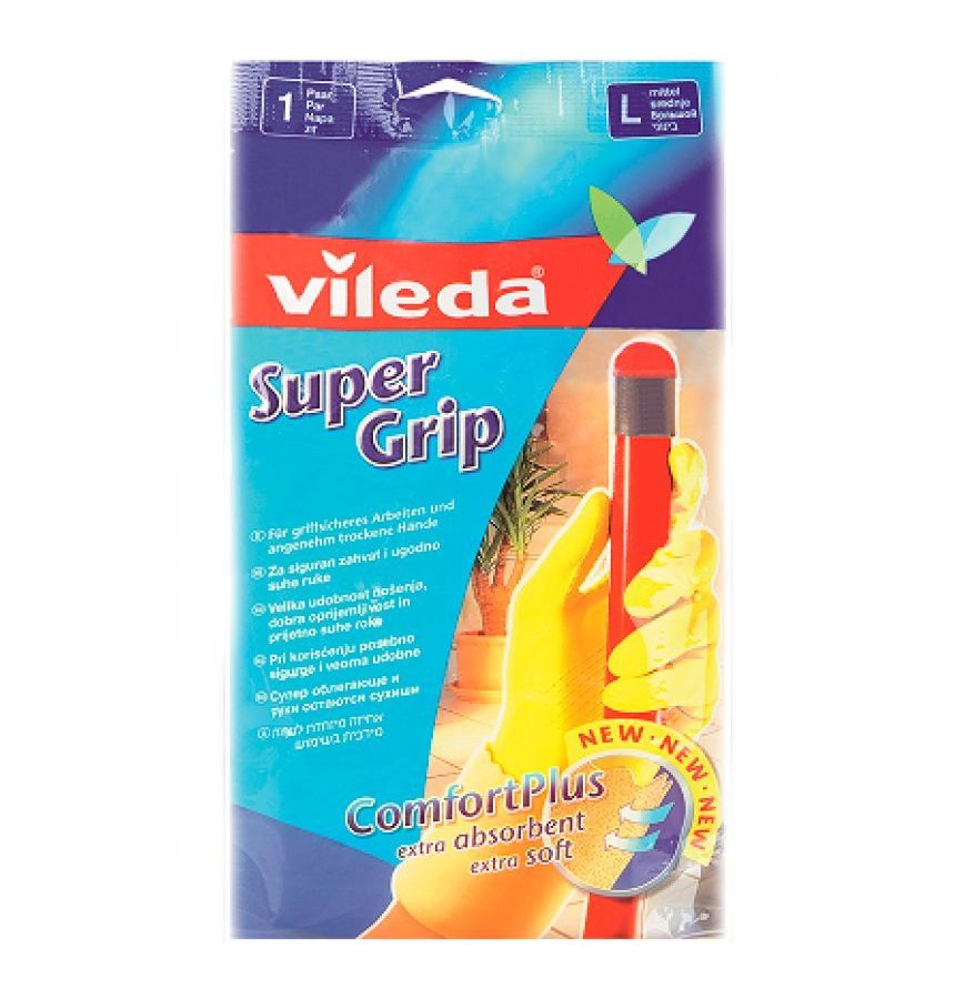 Перчатки универсальные L VILEDA
Перчатки универсальные L VILEDA