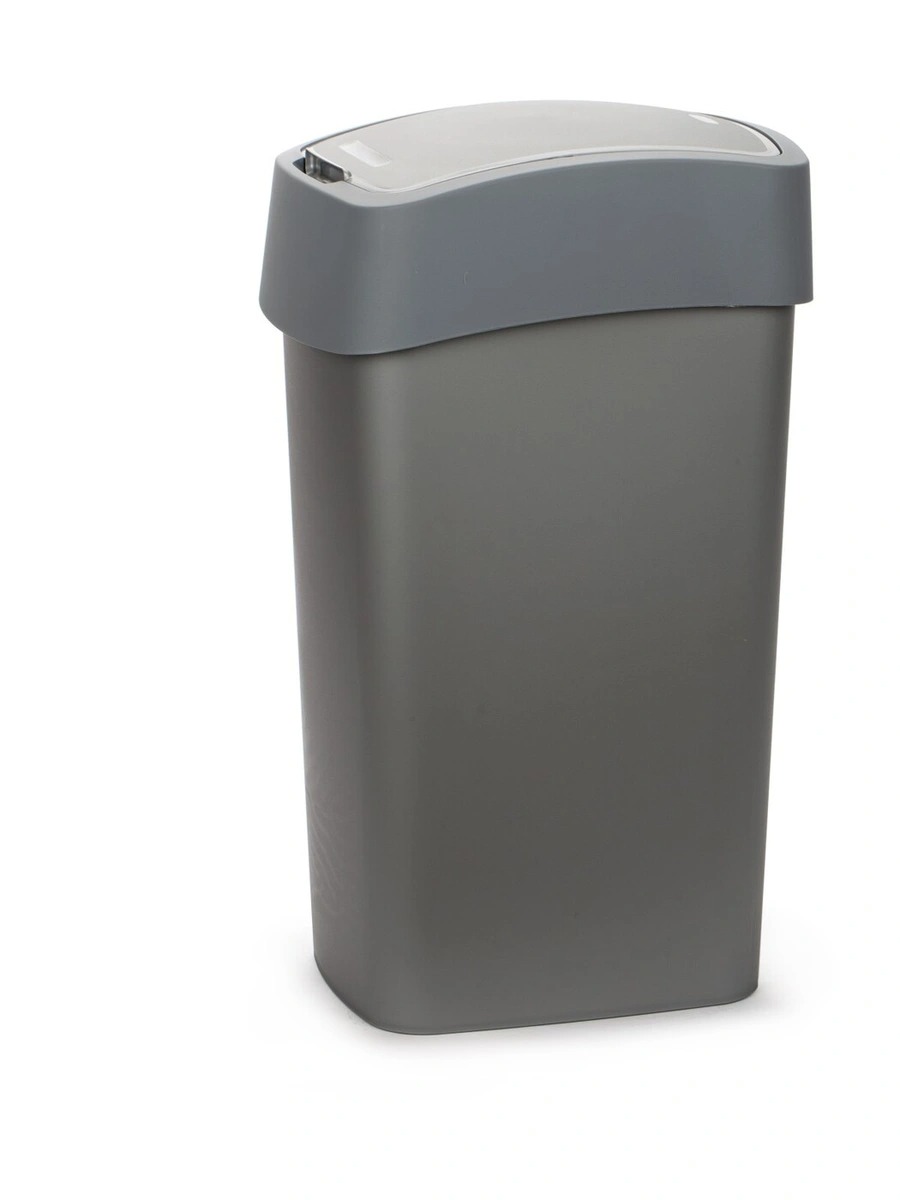 Контейнер для мусора FLIP BIN 50л серебристый/графит
Контейнер для мусора FLIP BIN 50л серебристый/графит