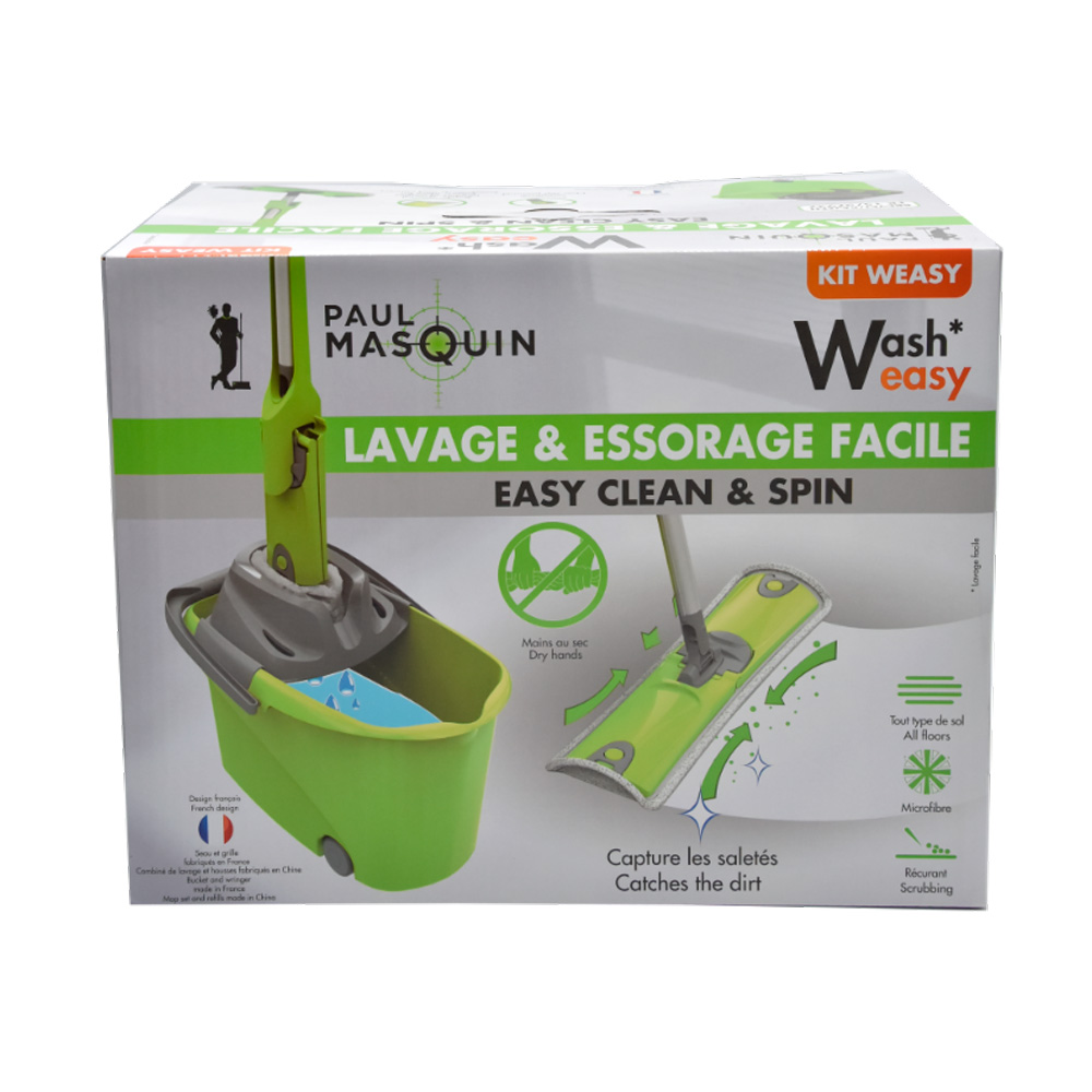 Комплект для мытья полов Paul Masquin WEASY
Комплект для мытья полов Paul Masquin WEASY