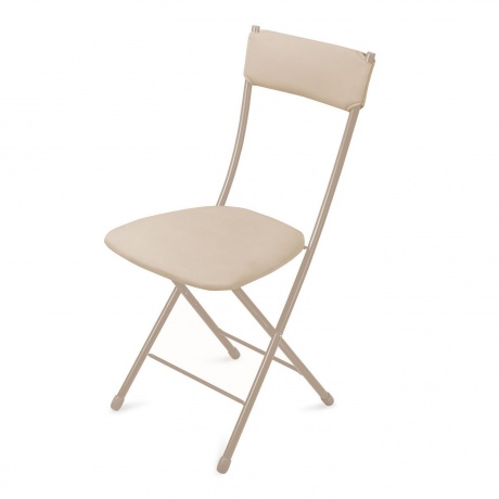 Стул складной "Ника 1" мягкая спинка, ССН1М/7 слоновая кость/бежевый металлик
Стул складной "Ника 1" мягкая спинка, ССН1М/7 слоновая кость/бежевый металлик