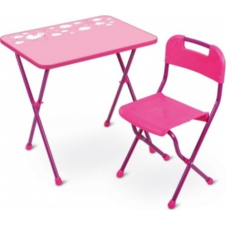 Комплект "Алина" дет. (3-7 лет, стол+стул пластм ,выс.57 см) розовый КА2/Р
Комплект "Алина" дет. (3-7 лет, стол+стул пластм ,выс.57 см) розовый КА2/Р