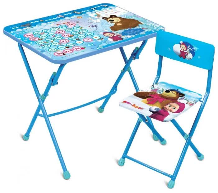 Комплект "Никки" Азбука 4:Маша и Медведь ( 3 - 7лет,стол выс.57см)+стул, КУ1/18
Комплект "Никки" Азбука 4:Маша и Медведь ( 3 - 7лет,стол выс.57см)+стул, КУ1/18