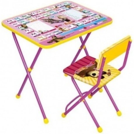 Комплект Познайка КП2/ 3 Азбука 3: Маша и медведь (от 1,5 до 3 лет, стол выс. 50см + стул мяг.)
Комплект Познайка КП2/ 3 Азбука 3: Маша и медведь (от 1,5 до 3 лет, стол выс. 50см + стул мяг.)