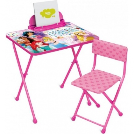 Комплект Disney 2 - Принцесса (3-7 лет, стол 57см + пенал + стул мягк.) Д2П
Комплект Disney 2 - Принцесса (3-7 лет, стол 57см + пенал + стул мягк.) Д2П