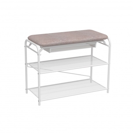 Подставка для обуви "Гранада 23", 2 полки,с сиденьем и ящиком, белый ПДОГ23В Б
Подставка для обуви "Гранада 23", 2 полки,с сиденьем и ящиком, белый ПДОГ23В Б