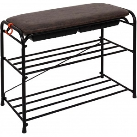 Подставка для обуви "Альфа 23" с сиденьем и ящиком, 65х30х48 см, черный ПДОА23СЯ Ч
Подставка для обуви "Альфа 23" с сиденьем и ящиком, 65х30х48 см, черный ПДОА23СЯ Ч