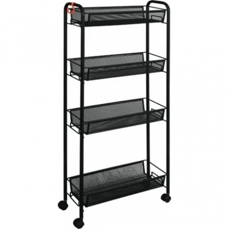 Этажерка "Ладья 14К" метал. на колесиках (98,5х45х18 см) черный Э 372 Ч
Этажерка "Ладья 14К" метал. на колесиках (98,5х45х18 см) черный Э 372 Ч