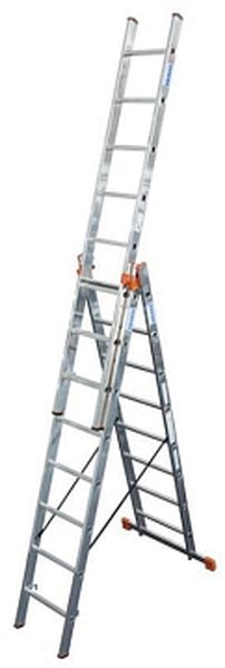 Лестница трехсекционная Krause Tribilo 129666 3х8
Лестница трехсекционная Krause Tribilo 129666 3х8