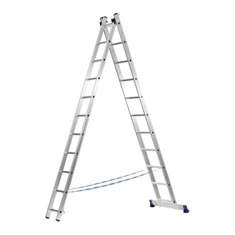 Лестница двухсекционная Сибин 38823-09 9 ступеней
Лестница двухсекционная Сибин 38823-09 9 ступеней