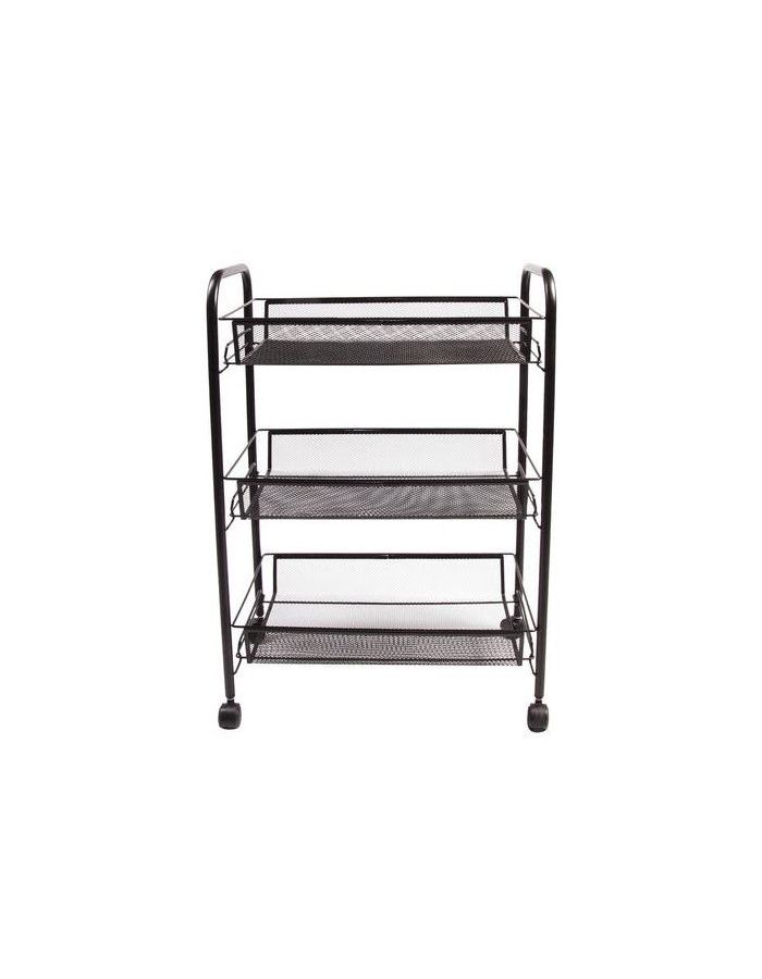Этажерка (тележка) BRABIX офисно-бытовая 3 яруса, на колесах, металл, черная, 43,5*26*62,5 см
Этажерка (тележка) BRABIX офисно-бытовая 3 яруса, на колесах, металл, черная, 43,5*26*62,5 см