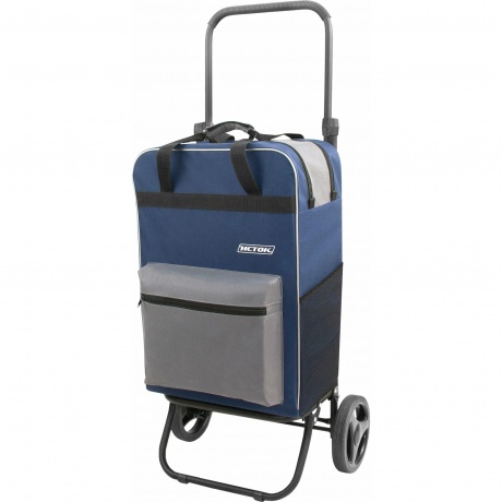 Сумка-тележка "Спутник3 Макси" Исток, 36*42*98/73, 3 кармана, объем 45л, груз 45кг, синий/сер. СТМ31
Сумка-тележка "Спутник3 Макси" Исток, 36*42*98/73, 3 кармана, объем 45л, груз 45кг, синий/сер. СТМ31