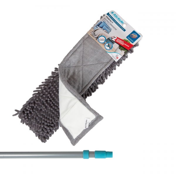 Швабра PERFECT с двумя насадками
Швабра PERFECT с двумя насадками